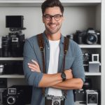 بند گردنی چرمی قهوه ای مناسب برای عکاسی پرتره، عکاسی طبیعت و عکاس خبری