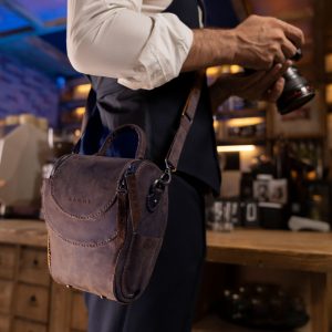 کیف دوربین چرمی