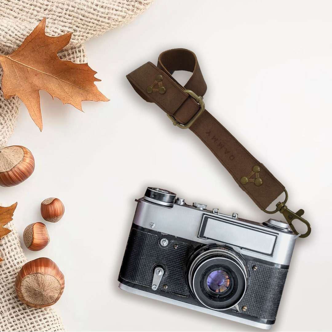 بند دوربین مچی چرمی مناسب برای عکاسی پرتره، عکاسی فضای شهری و عکاسی تبلیغاتی